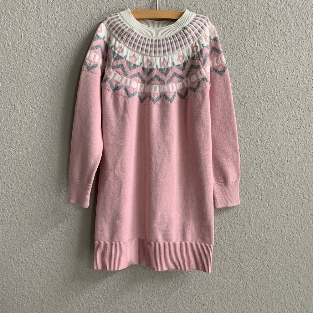 GapKids Factory Fair Isle Sweater Dress Tunic